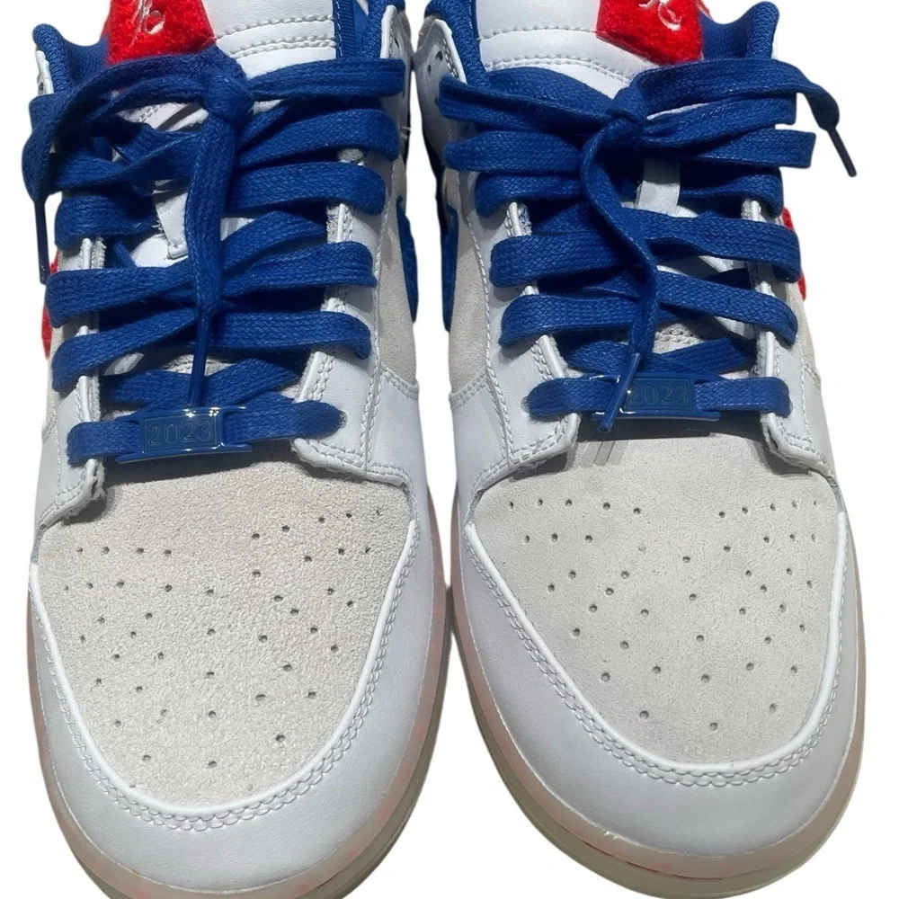 Nike Dunk Low Retro PRM Year of the Rabbit White Crimson Varsity Royal
